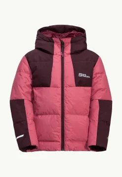 Jack Wolfskin Actamic Down Jacket K Rds|Kinderen Voor- En Najaarsjacks/-Jassen|Winterjacks