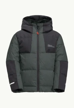 Jack Wolfskin Actamic Down Jacket K Rds|Kinderen Voor- En Najaarsjacks/-Jassen|Winterjacks
