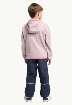 Jack Wolfskin Actamic Grid Midlayer K|Kinderen Voor- En Najaarsjacks/-Jassen|Fleece
