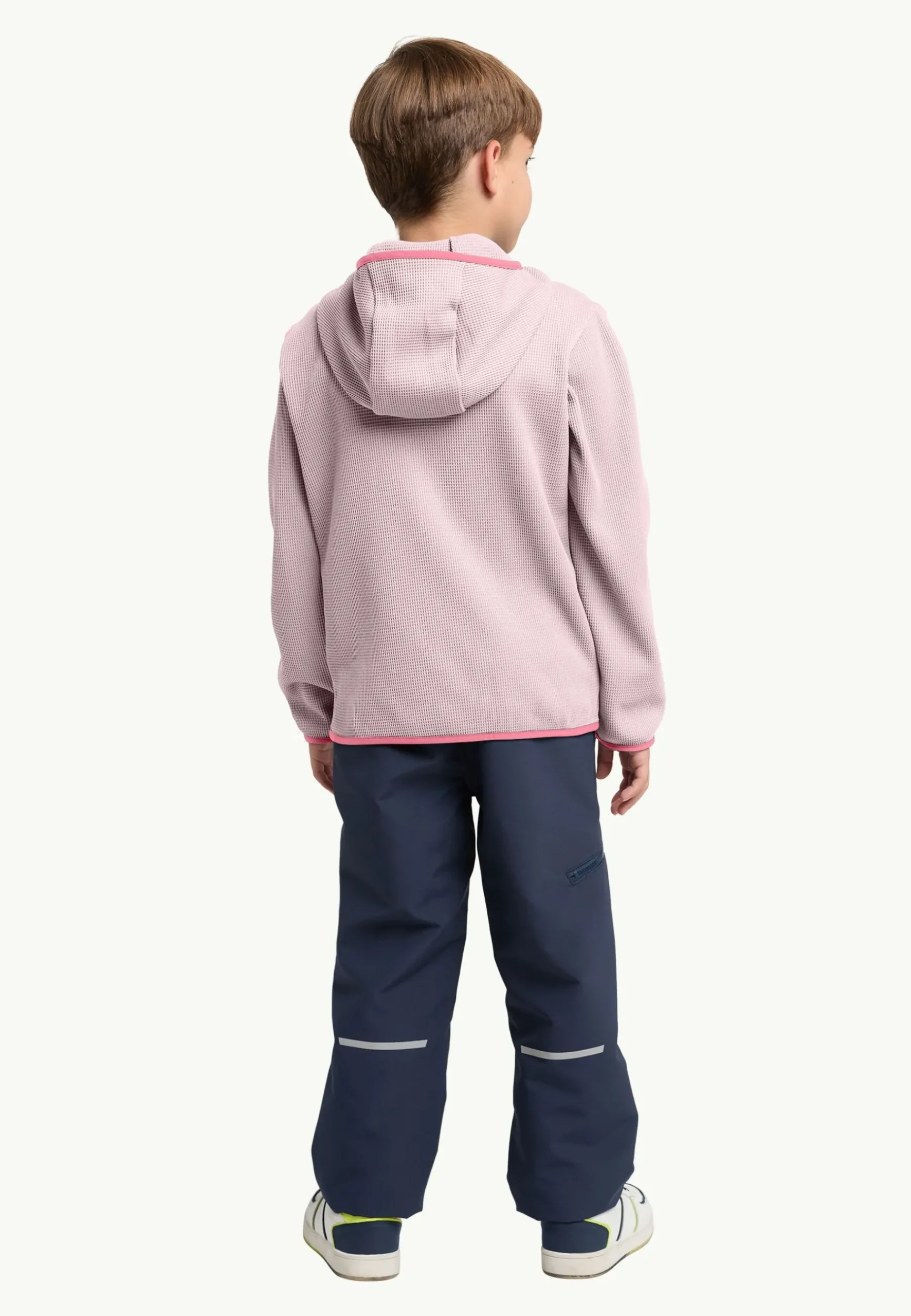 Jack Wolfskin Actamic Grid Midlayer K|Kinderen Voor- En Najaarsjacks/-Jassen|Fleece