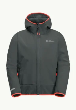 Jack Wolfskin Actamic Jacket K|Kinderen Voor- En Najaarsjacks/-Jassen|Fleece