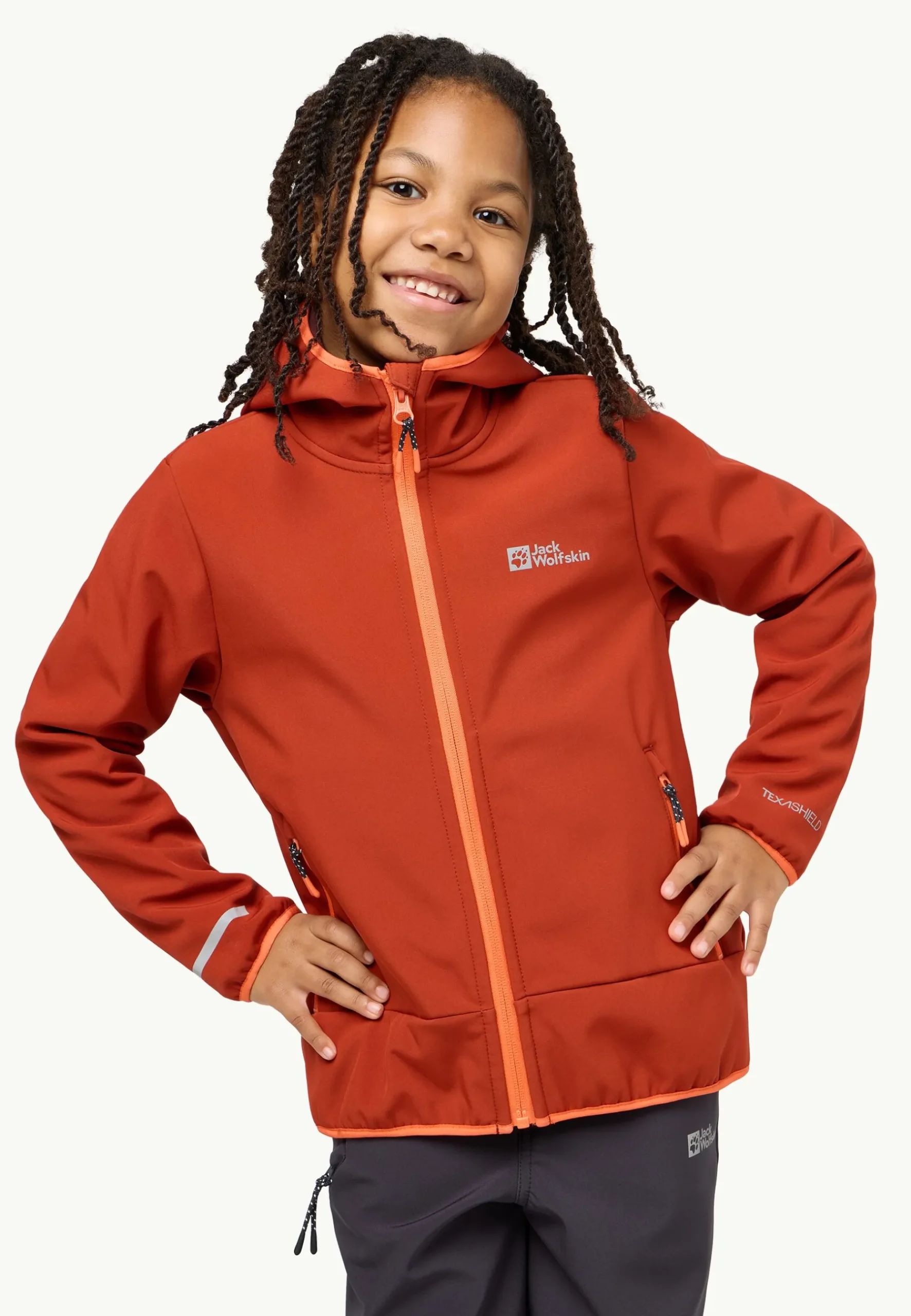 Jack Wolfskin Actamic Jacket K|Kinderen Voor- En Najaarsjacks/-Jassen|Fleece