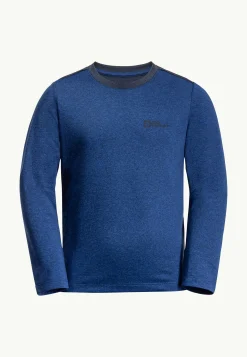 Jack Wolfskin Actamic Longsleeve K|Kinderen Functionele Shirts|T-Shirts & Longsleeves