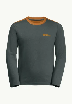Jack Wolfskin Actamic Longsleeve K|Kinderen Functionele Shirts|T-Shirts & Longsleeves