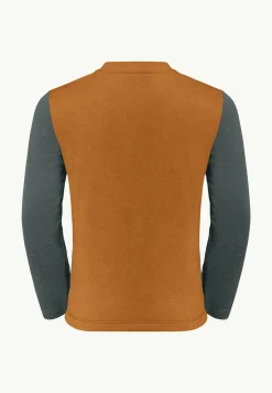 Jack Wolfskin Actamic Longsleeve K|Kinderen Functionele Shirts|T-Shirts & Longsleeves