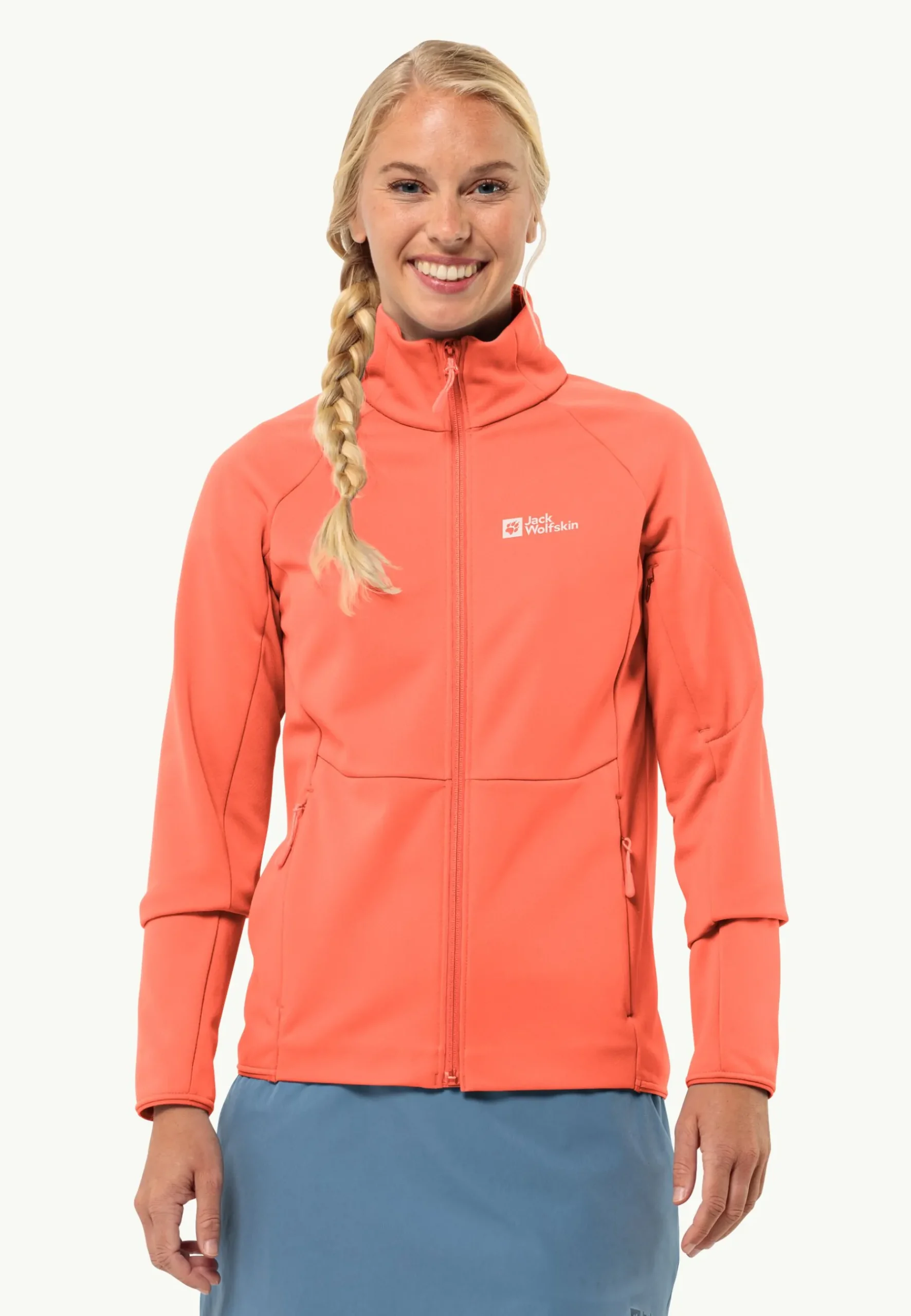 Jack Wolfskin Alpgrat Fz W|DAMES Wandelen|Voor- En Najaarsjacks/-Jassen
