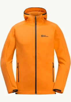 Jack Wolfskin Alpgrat Hooded Fz M|Heren Wandelen|Voor- En Najaarsjacks/-Jassen