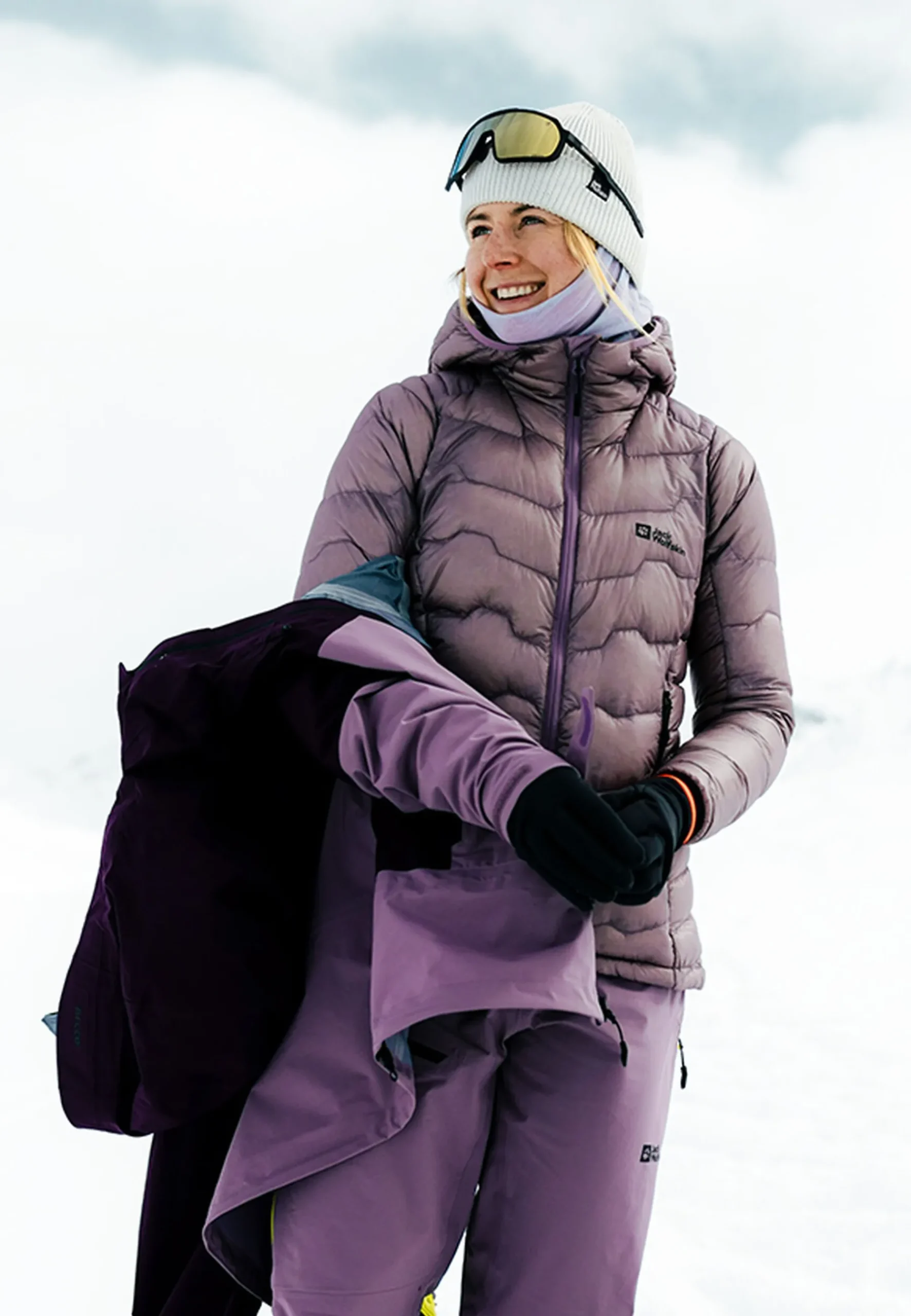 Jack Wolfskin Alpspitze Down Hoody W|DAMES Ski|Isolatiejacks