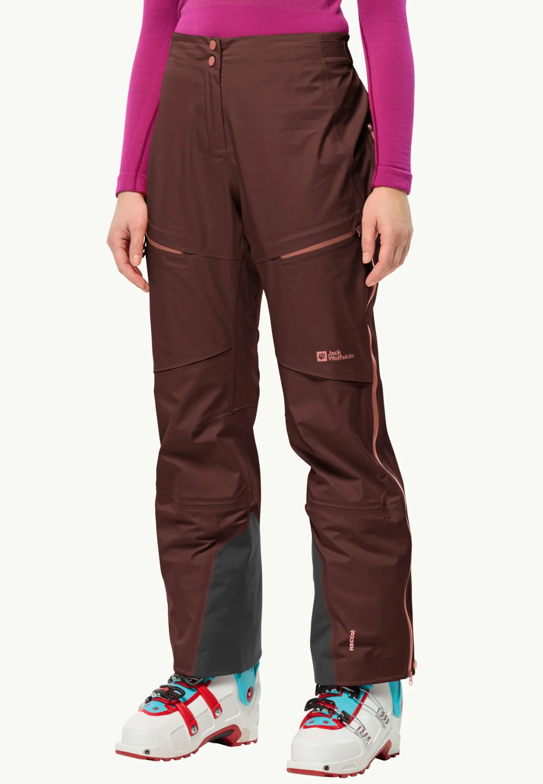 Jack Wolfskin Alpspitze Pro 3l Pants W|DAMES Ski|Regenbroek