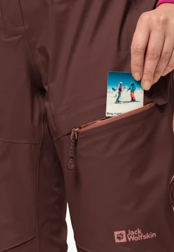 Jack Wolfskin Alpspitze Pro 3l Pants W|DAMES Ski|Regenbroek
