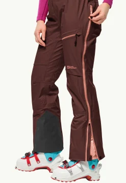 Jack Wolfskin Alpspitze Pro 3l Pants W|DAMES Ski|Regenbroek