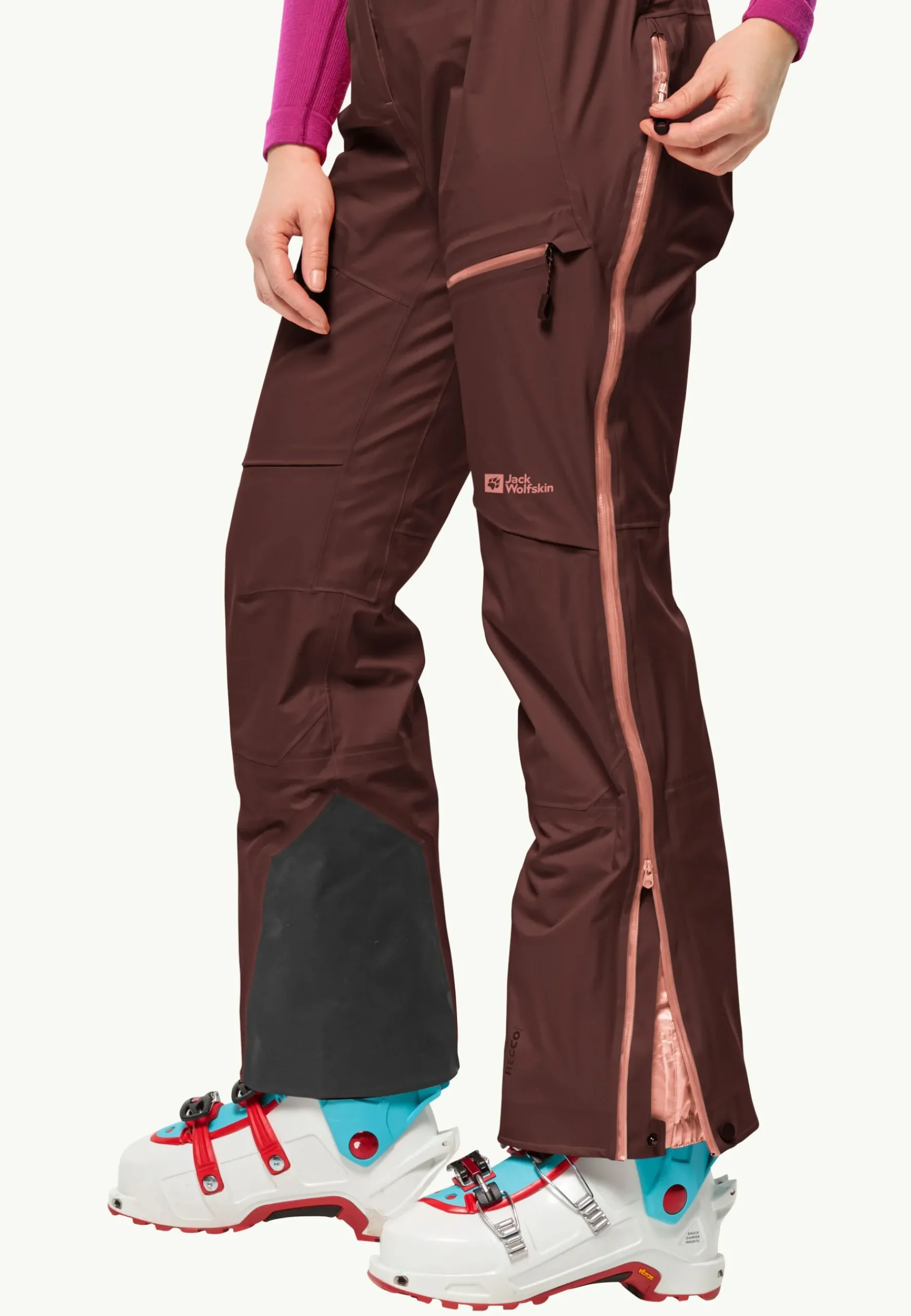 Jack Wolfskin Alpspitze Pro 3l Pants W|DAMES Ski|Regenbroek