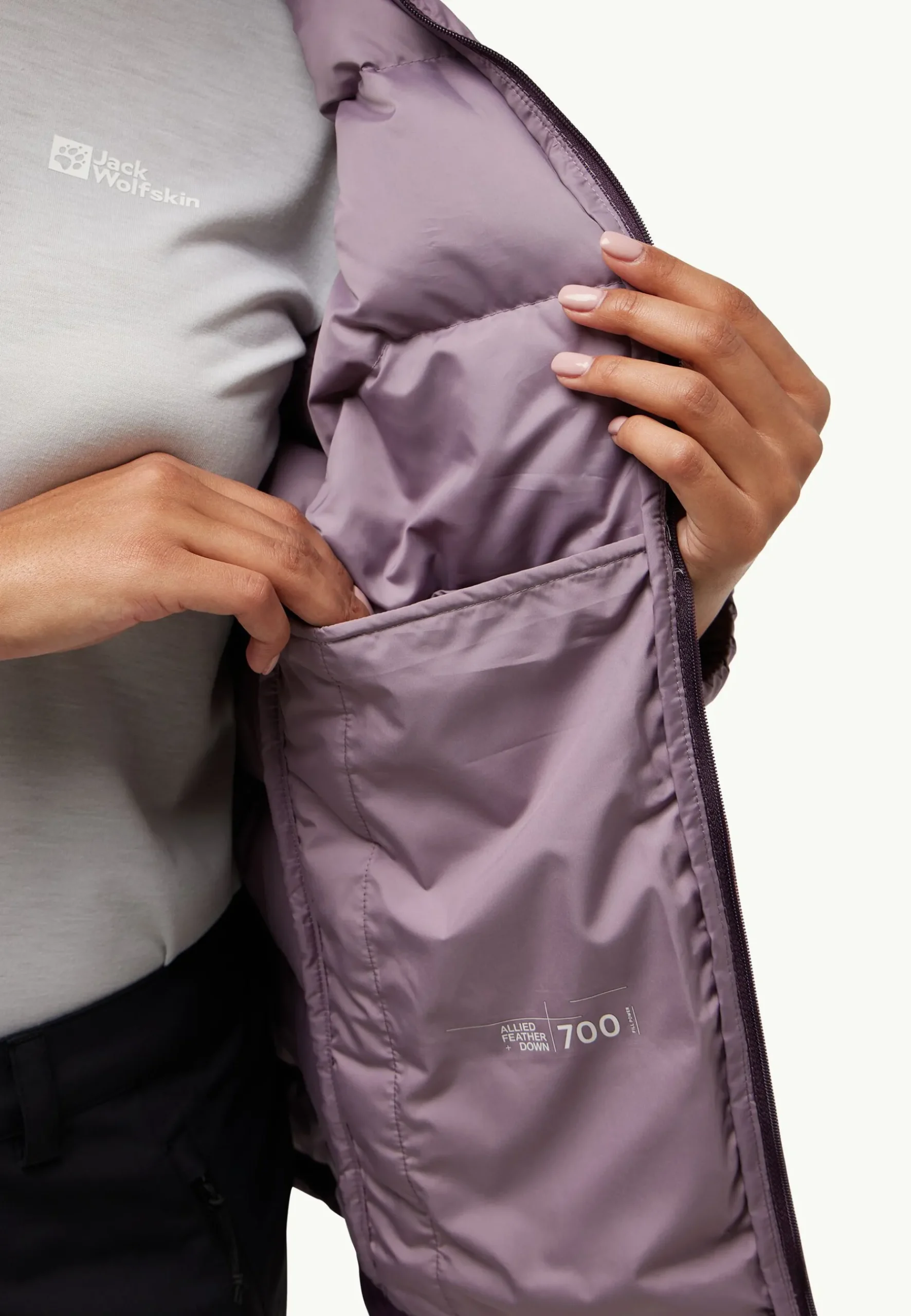 Jack Wolfskin Ather Down Jkt W Rds|DAMES Voor- En Najaarsjacks/-Jassen|Isolatiejacks