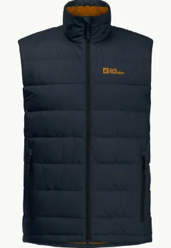 Jack Wolfskin Ather Down Vest M Rds|Heren Wandelen|Voor- En Najaarsjacks/-Jassen