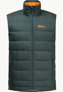 Jack Wolfskin Ather Down Vest M Rds|Heren Wandelen|Voor- En Najaarsjacks/-Jassen