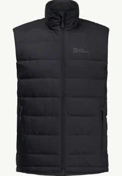 Jack Wolfskin Ather Down Vest M Rds|Heren Wandelen|Voor- En Najaarsjacks/-Jassen