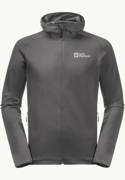Jack Wolfskin Baiselberg Hooded Fz M|Heren Wandelen|Lifestyle