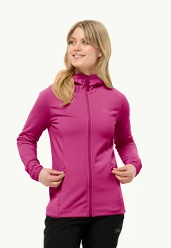 Jack Wolfskin Baiselberg Hooded Fz W|DAMES Lifestyle|Wandelen