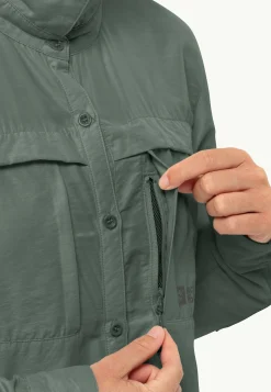 Jack Wolfskin Barrier Ls Shirt W|DAMES Trekking|Functionele Shirts