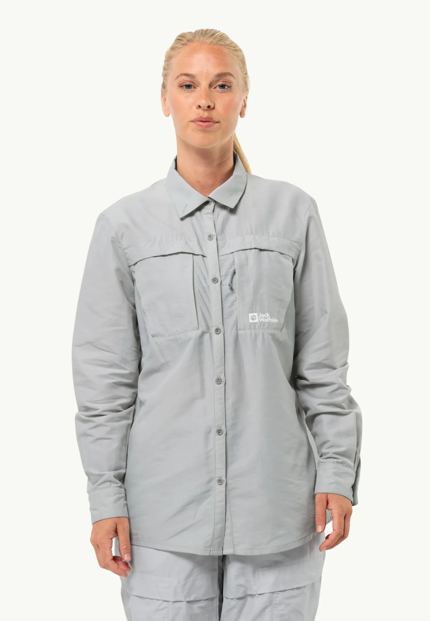Jack Wolfskin Barrier Ls Shirt W|DAMES Trekking|Functionele Shirts