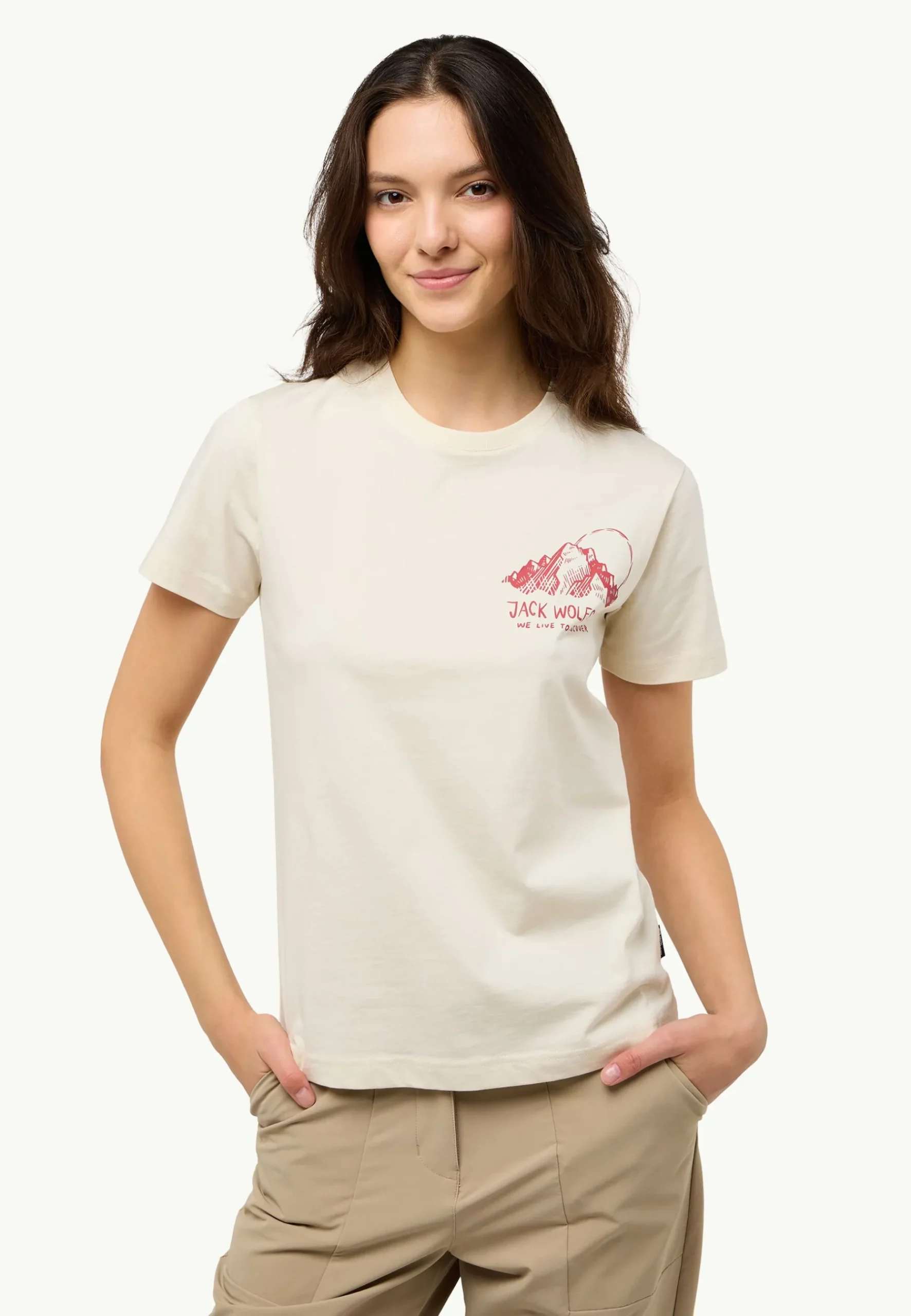 Jack Wolfskin Bergblick T W|DAMES T-Shirts & Longsleeves