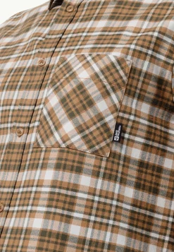 Jack Wolfskin Bergweg Shirt M|Heren Lifestyle|Overhemden