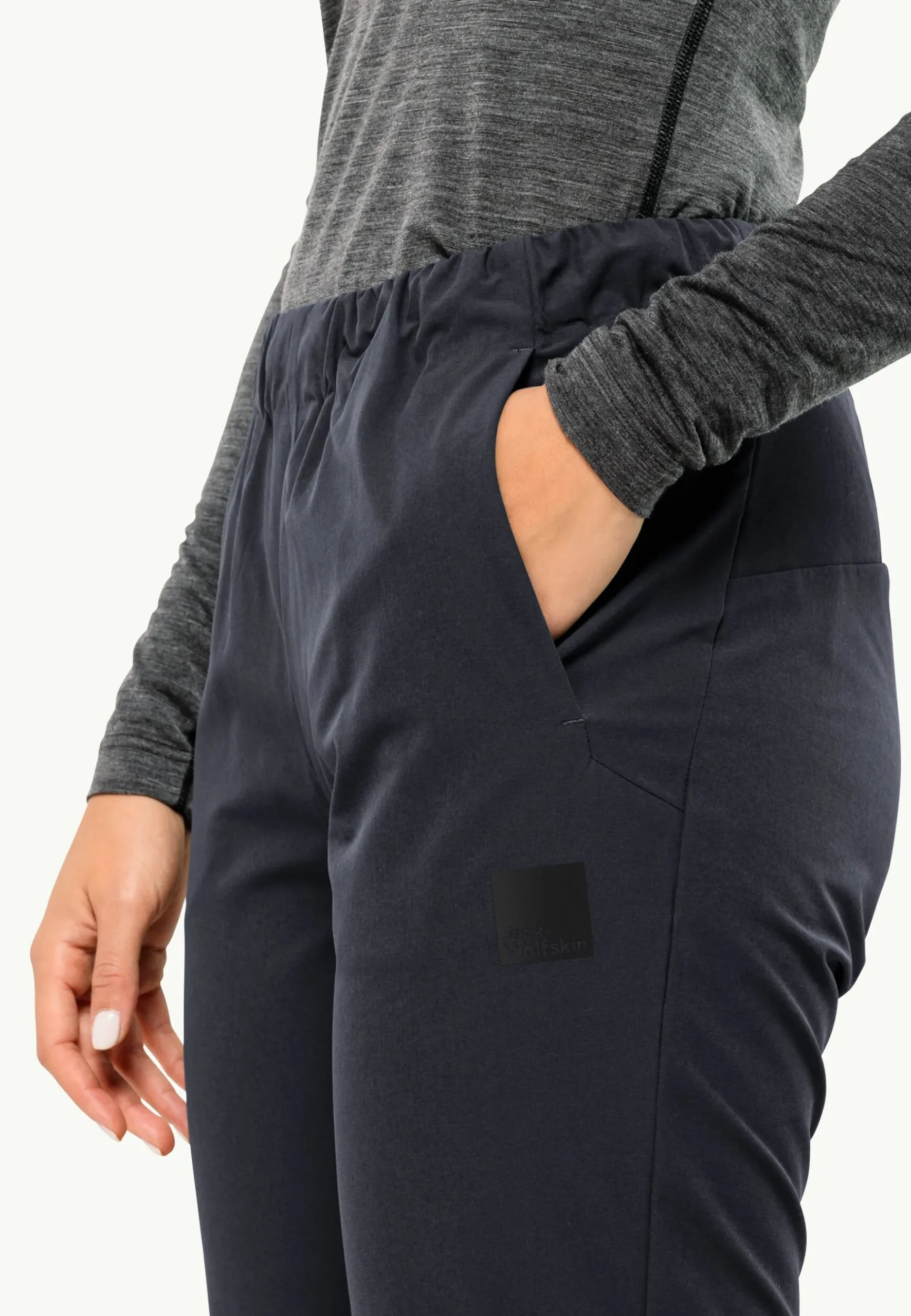 Jack Wolfskin Bike Commute Wi Pants W|DAMES Lifestyle|Casual Broeken