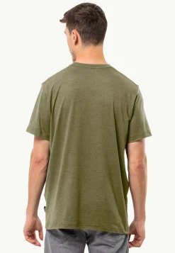 Jack Wolfskin Brand T M|Heren Lifestyle|Functionele Shirts