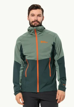 Jack Wolfskin Brisstal Hoody M|Heren Wandelen|Voor- En Najaarsjacks/-Jassen
