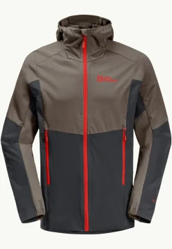 Jack Wolfskin Brisstal Hoody M|Heren Wandelen|Voor- En Najaarsjacks/-Jassen