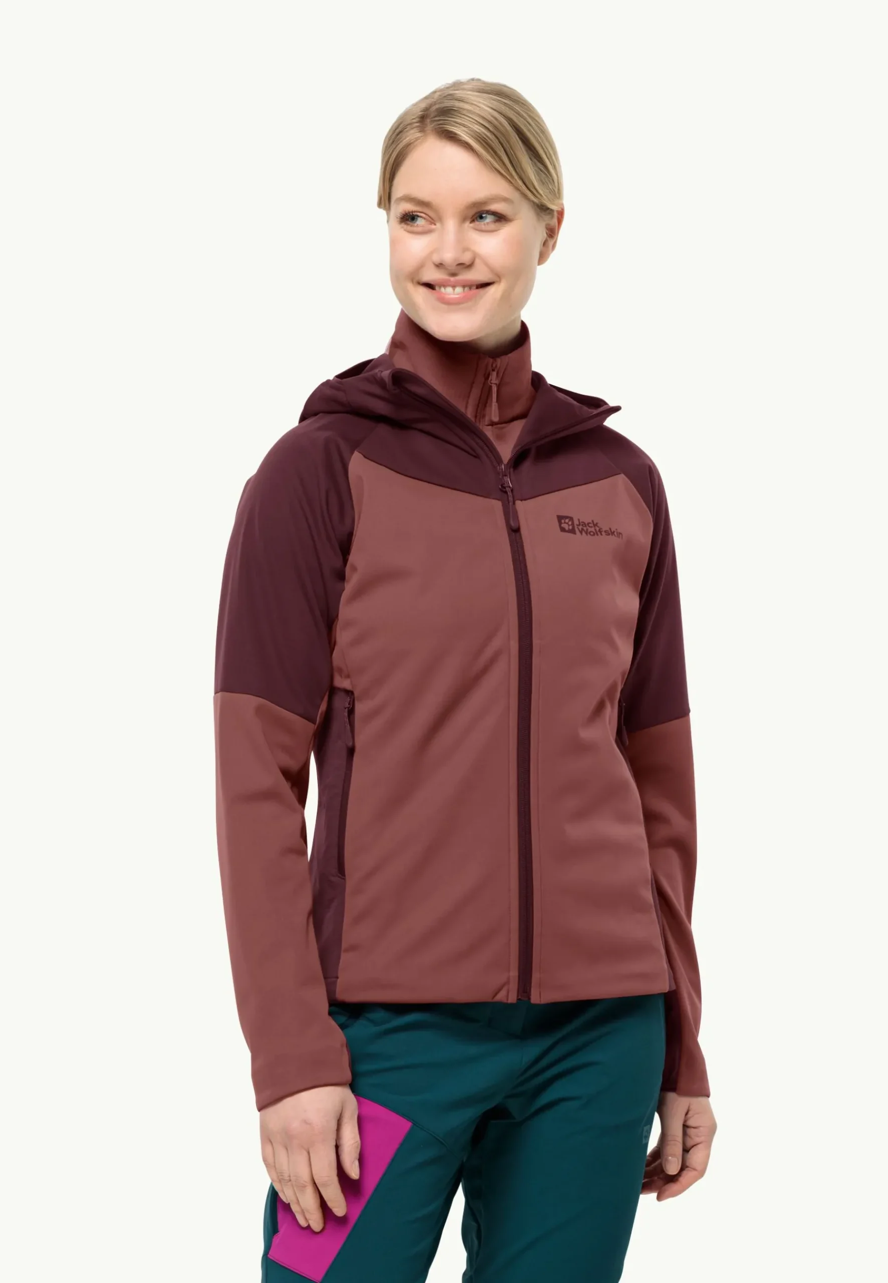 Jack Wolfskin Brisstal Hoody W|DAMES Wandelen|Voor- En Najaarsjacks/-Jassen