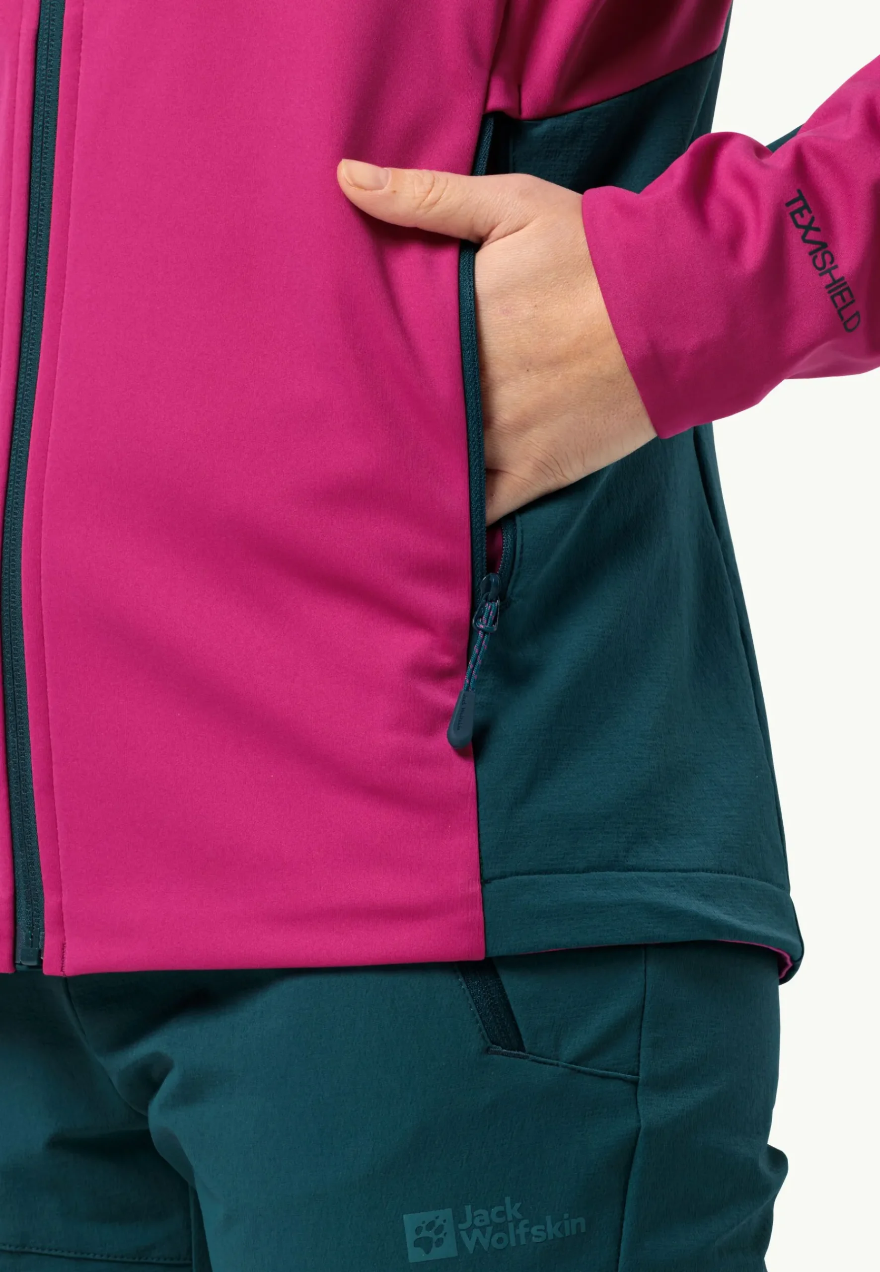 Jack Wolfskin Brisstal Hoody W|DAMES Wandelen|Voor- En Najaarsjacks/-Jassen