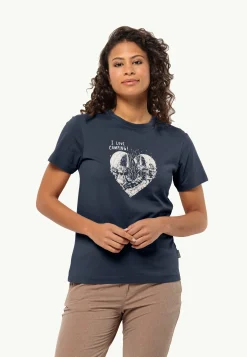 Jack Wolfskin Camping Love T W|DAMES Lifestyle|T-Shirts & Longsleeves
