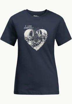 Jack Wolfskin Camping Love T W|DAMES Lifestyle|T-Shirts & Longsleeves