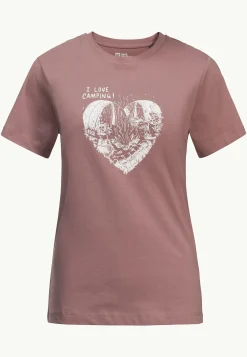 Jack Wolfskin Camping Love T W|DAMES Lifestyle|T-Shirts & Longsleeves