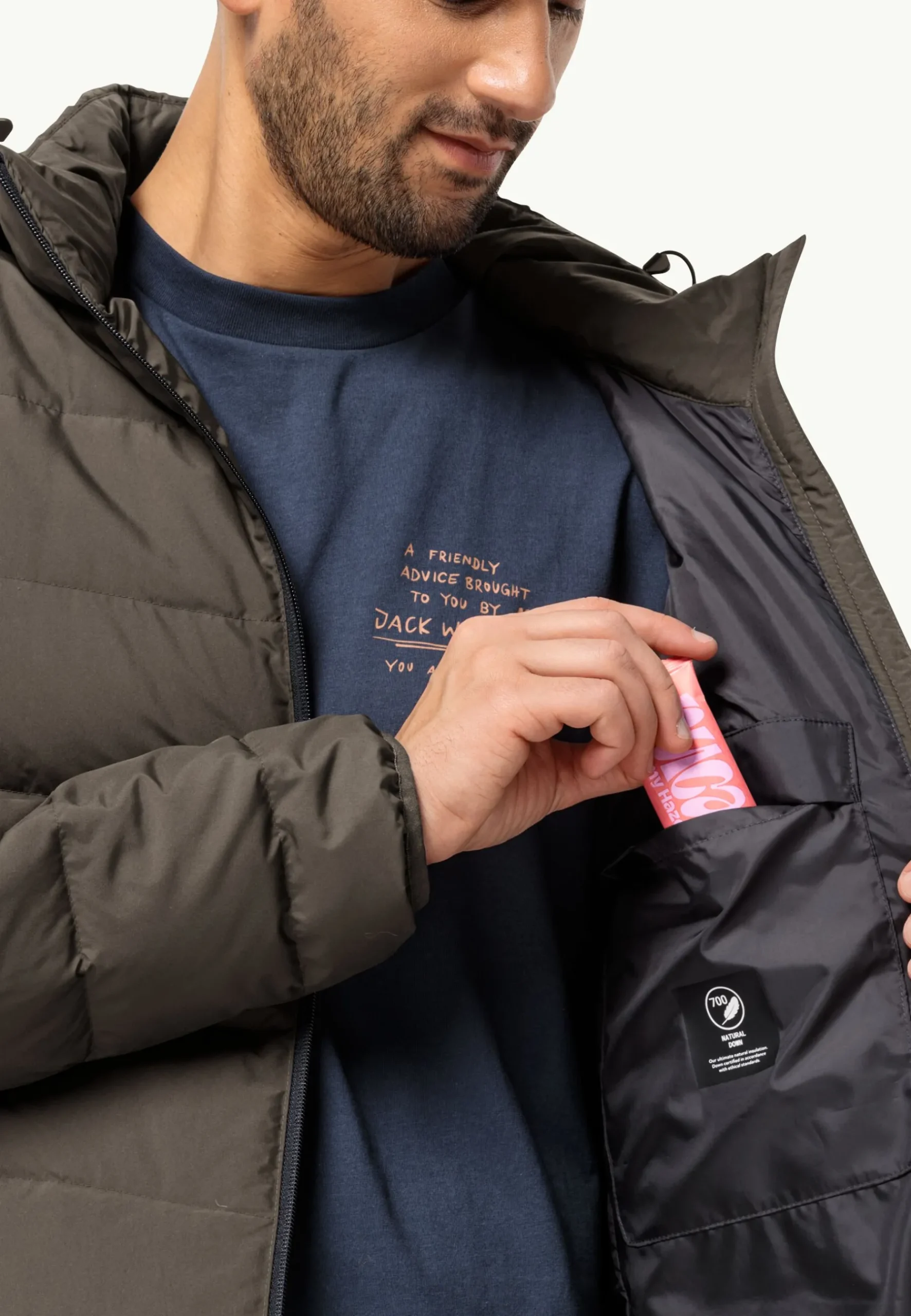 Jack Wolfskin Colonius Jkt M Rds|Heren Lifestyle|Voor- En Najaarsjacks/-Jassen