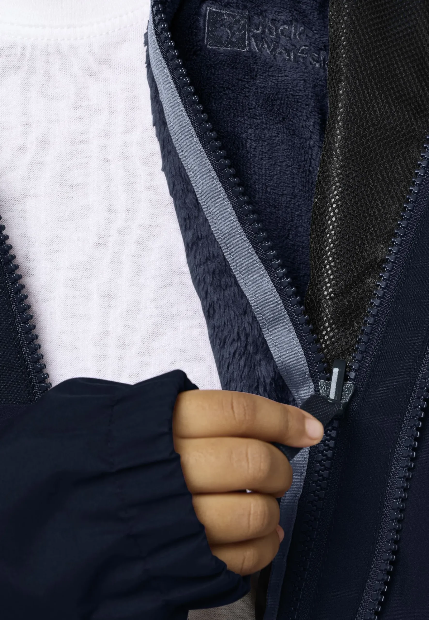 Jack Wolfskin Cosy Bear 3in1 Parka G|Kinderen Voor- En Najaarsjacks/-Jassen|Winterjacks