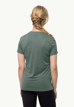 Jack Wolfskin Crosstrail T Women|DAMES Lifestyle|Wandelen