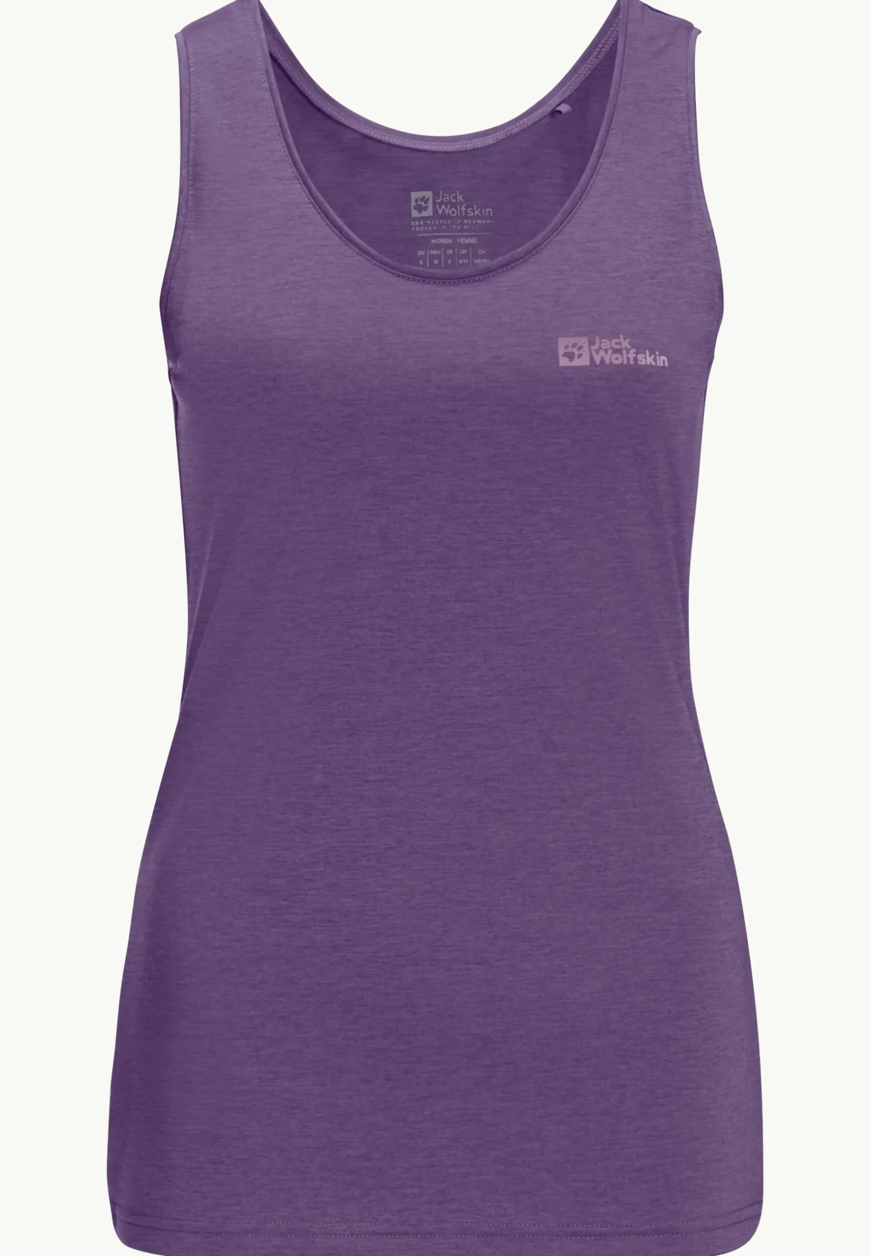 Jack Wolfskin Crosstrail Tank W|DAMES Lifestyle|Functionele Shirts