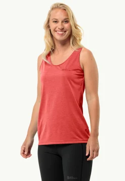 Jack Wolfskin Crosstrail Tank W|DAMES Lifestyle|Functionele Shirts
