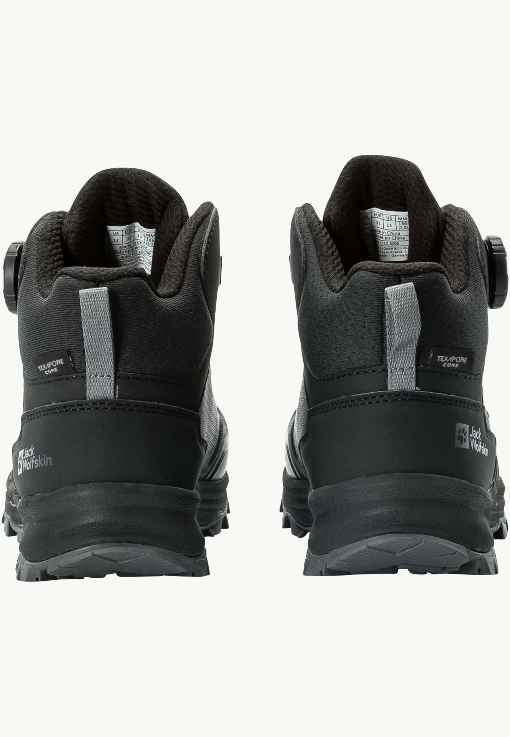 Jack Wolfskin Cyrox Texapore Dial Mid K|Kinderen Multifunctionele Schoenen|Waterdichte Schoenen