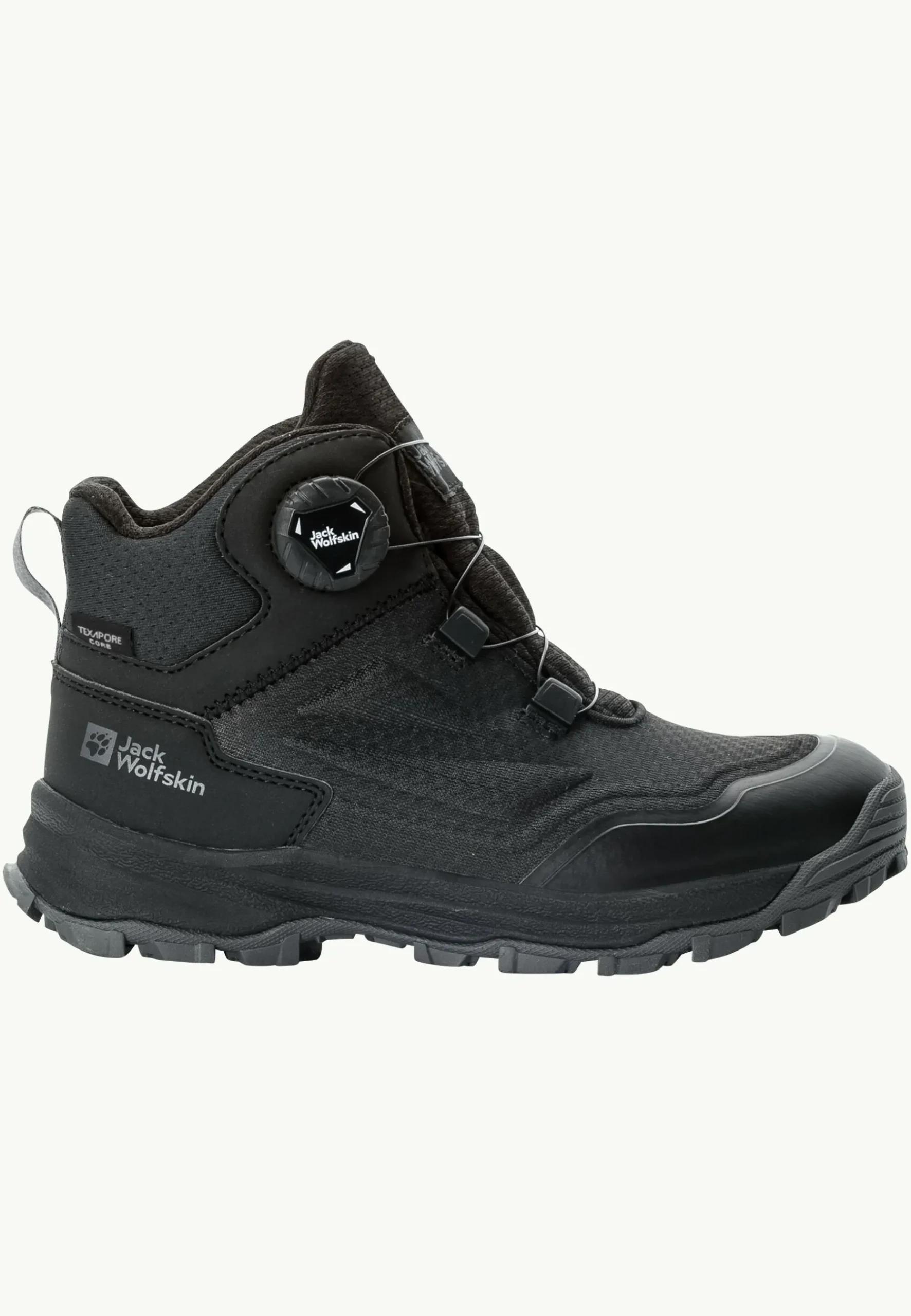 Jack Wolfskin Cyrox Texapore Dial Mid K|Kinderen Multifunctionele Schoenen|Waterdichte Schoenen