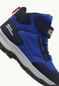 Jack Wolfskin Cyrox Texapore Mid K|Kinderen Multifunctionele Schoenen|Waterdichte Schoenen