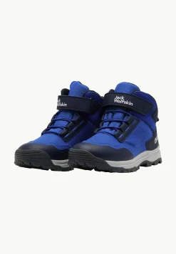 Jack Wolfskin Cyrox Texapore Mid K|Kinderen Multifunctionele Schoenen|Waterdichte Schoenen