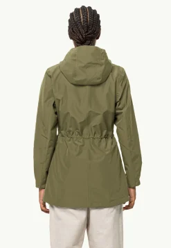 Jack Wolfskin Dakar Parka W|DAMES Lifestyle|Voor- En Najaarsjacks/-Jassen