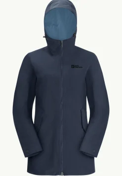 Jack Wolfskin Dakar Parka W|DAMES Lifestyle|Voor- En Najaarsjacks/-Jassen