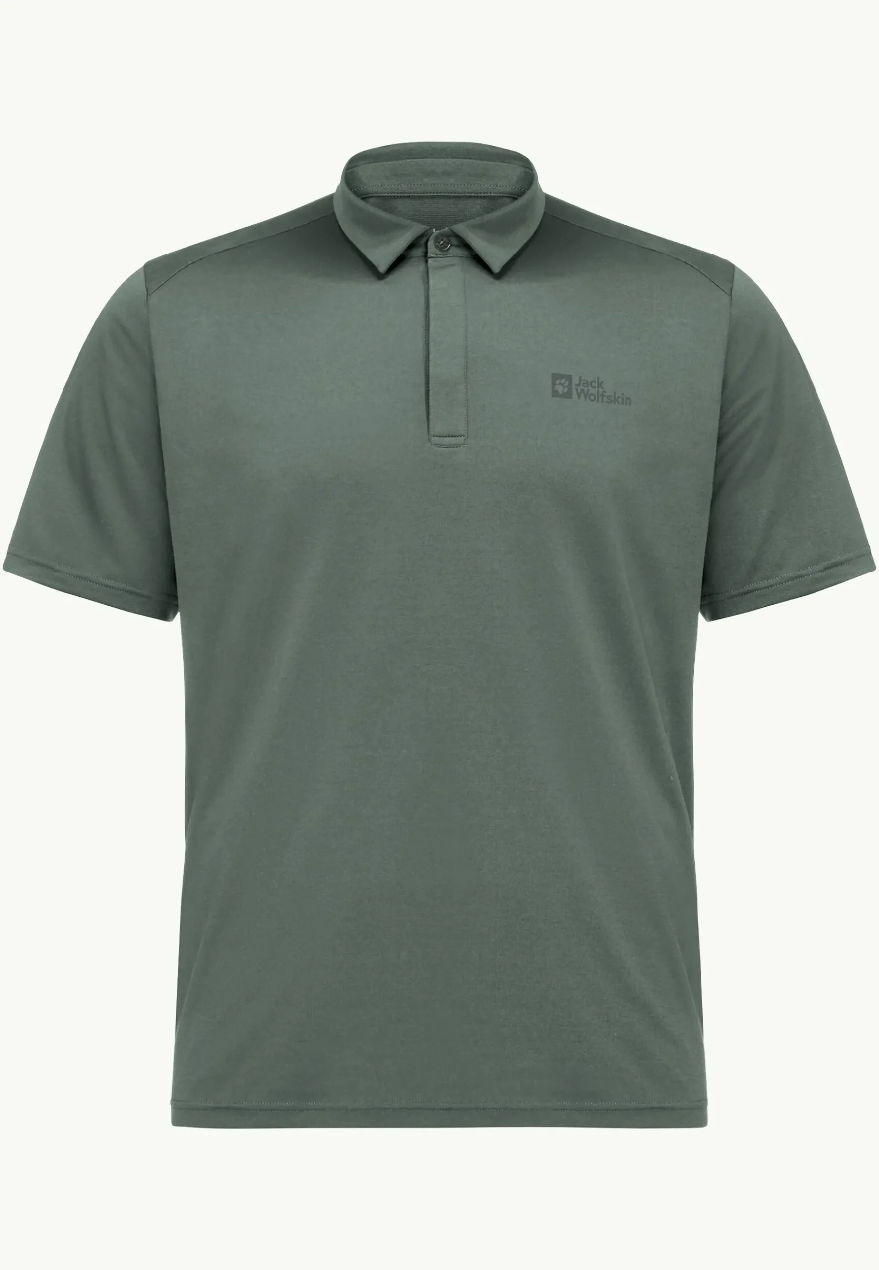 Jack Wolfskin Delgami Polo M|Heren Lifestyle|Functionele Shirts