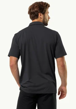 Jack Wolfskin Delgami Polo M|Heren Lifestyle|Functionele Shirts