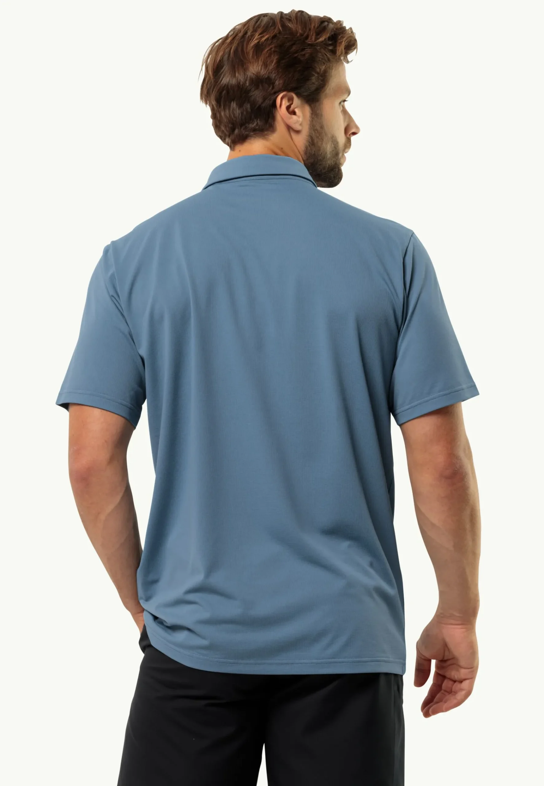 Jack Wolfskin Delgami Polo M|Heren Lifestyle|Functionele Shirts