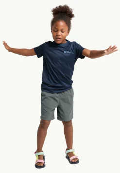 Jack Wolfskin Desert Shorts K|Kinderen Shorts & Rokken|Casual Broeken